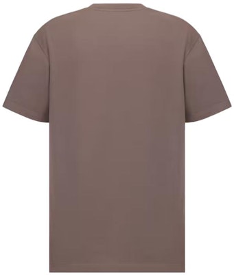DIOR SS23 Brown Crewneck T-Shirt with Solid Color Logo Embroidery. 943J605A0554-C771 Lookbook DIOR SS23 Brown Crewneck T-Shirt with Solid Color Logo Embroidery. 943J605A0554-C771