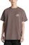 Shop DIOR SS23棕色圓領刺繡標誌純色T恤。 943J605A0554-C771