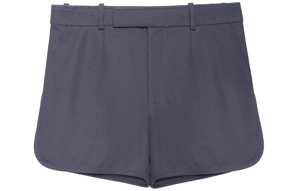 Order DIOR SS23 Pantalones Cortos Rectos Casuales Gris 383J131A0828-C889
