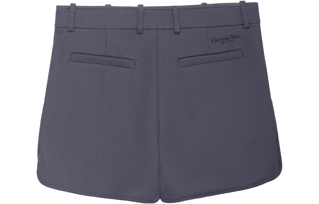 Lookbook DIOR SS23 Pantalones Cortos Rectos Casuales Gris 383J131A0828-C889