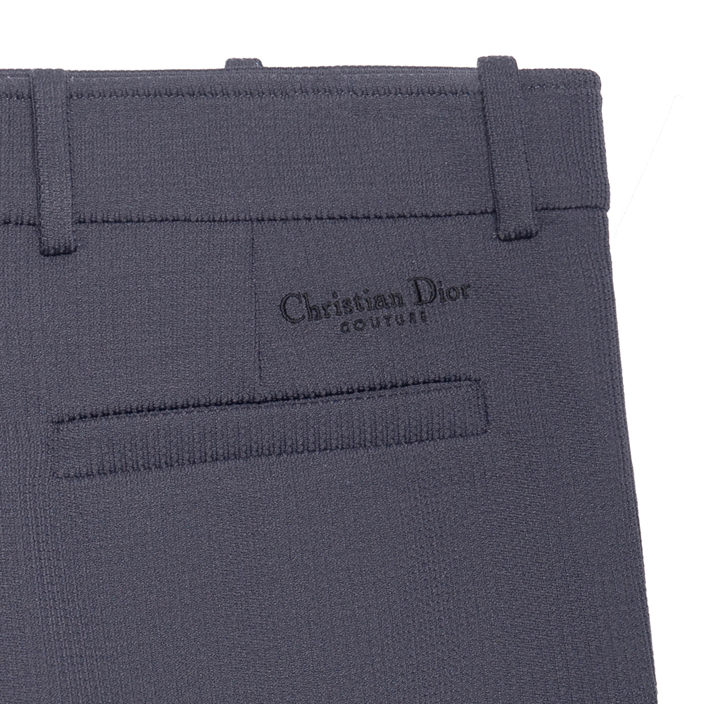 Details for DIOR SS23 Pantalones Cortos Rectos Casuales Gris 383J131A0828-C889
