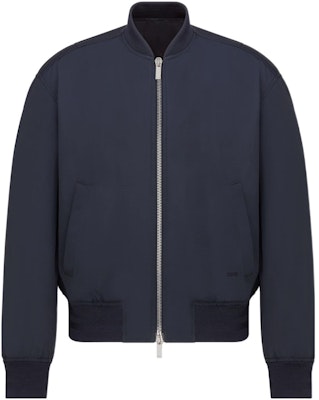 DIOR SS23 修身刺繡Logo立領藍色外套 143C432D4533-C588 Buy DIOR SS23 修身刺繡Logo立領藍色外套 143C432D4533-C588