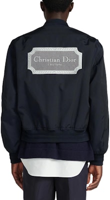 DIOR SS23 修身刺繡Logo立領藍色外套 143C432D4533-C588 Purchase DIOR SS23 修身刺繡Logo立領藍色外套 143C432D4533-C588