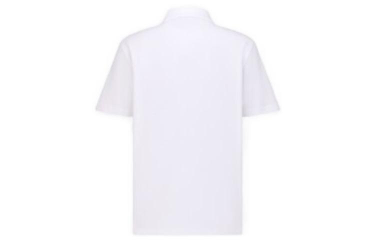 Lookbook DIOR SS23 几何印花短袖POLO衫 313J811A0749-C088