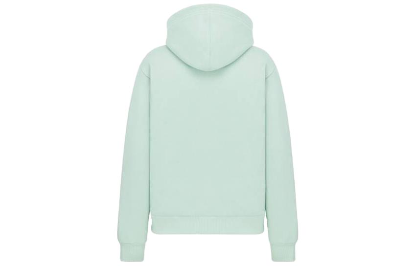 DIOR SS23  Green Solid Color Pullover Hoodie Long Sleeve. 383J691D0531-C688 圖 3