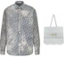 Purchase DIOR 2023春夏灰色渐变印花长袖衬衫 043D584O328X-C185
