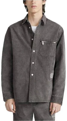 DIOR SS23 Grey Long Sleeve Shirt with Solid Logo Applique. 383D587AY520-C888 Shop DIOR SS23 Grey Long Sleeve Shirt with Solid Logo Applique. 383D587AY520-C888