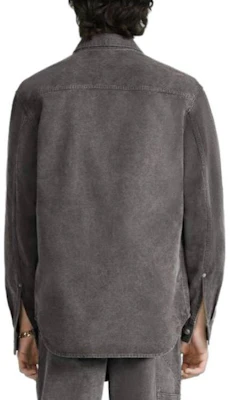 DIOR SS23 Grey Long Sleeve Shirt with Solid Logo Applique. 383D587AY520-C888 Purchase DIOR SS23 Grey Long Sleeve Shirt with Solid Logo Applique. 383D587AY520-C888