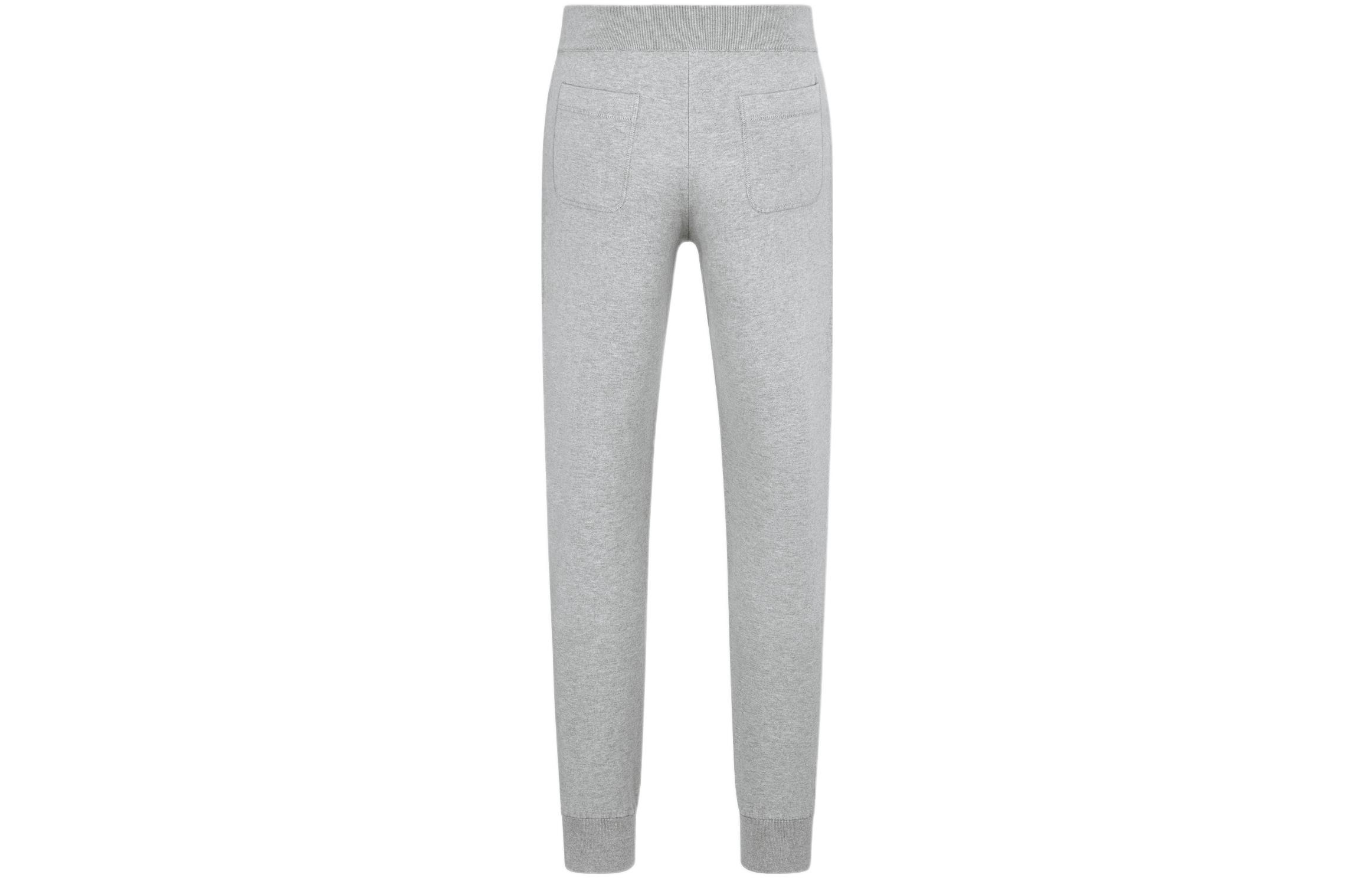 Lookbook DIOR SS23 Celana Jogger Abu-Abu Pinggang Elastis. 113M120AT225-C880