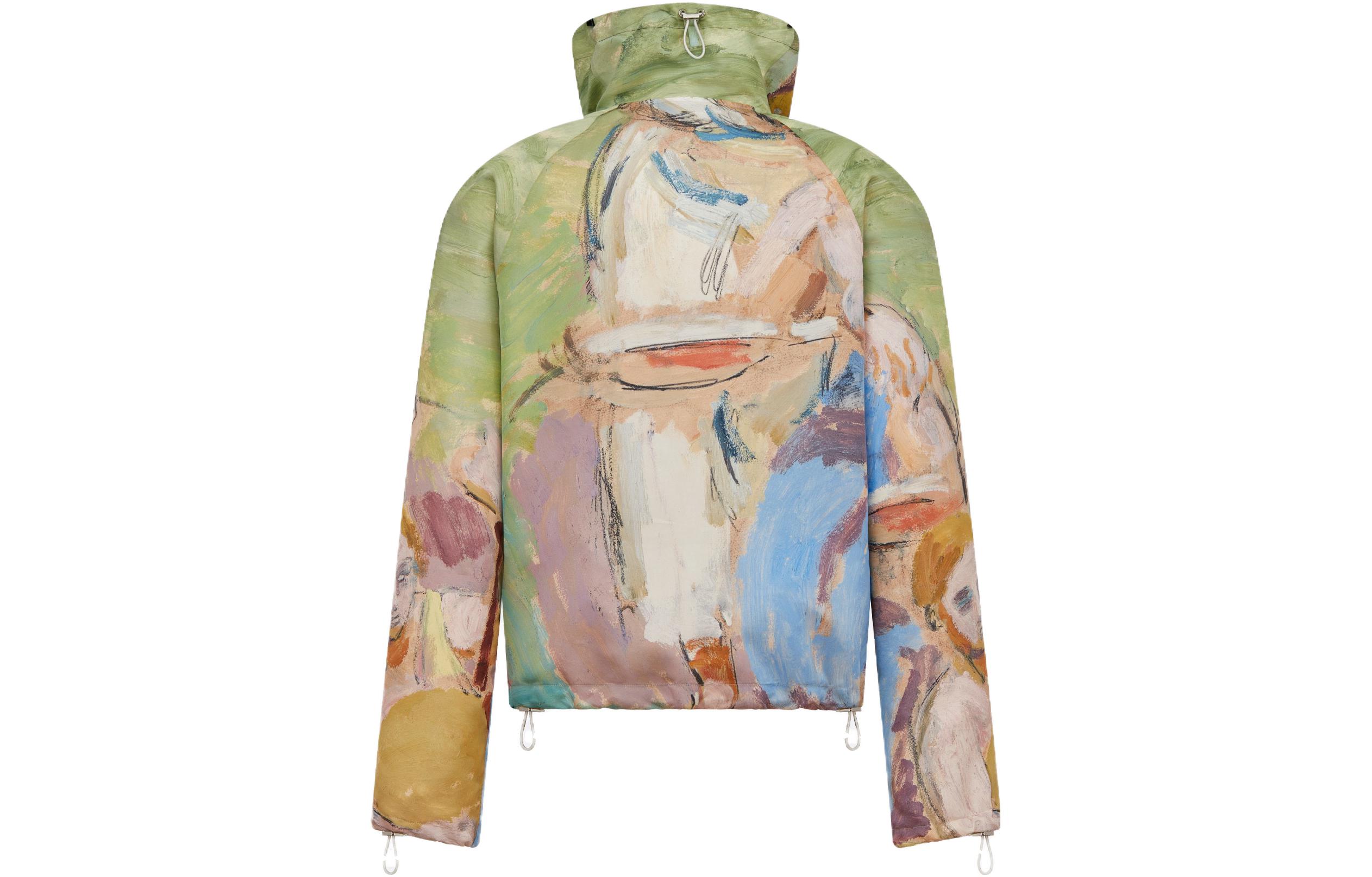 DIOR SS23  High-Neck Oil Painting Print Sweatshirt Multicolor. 383C560A5813-C685 圖 3