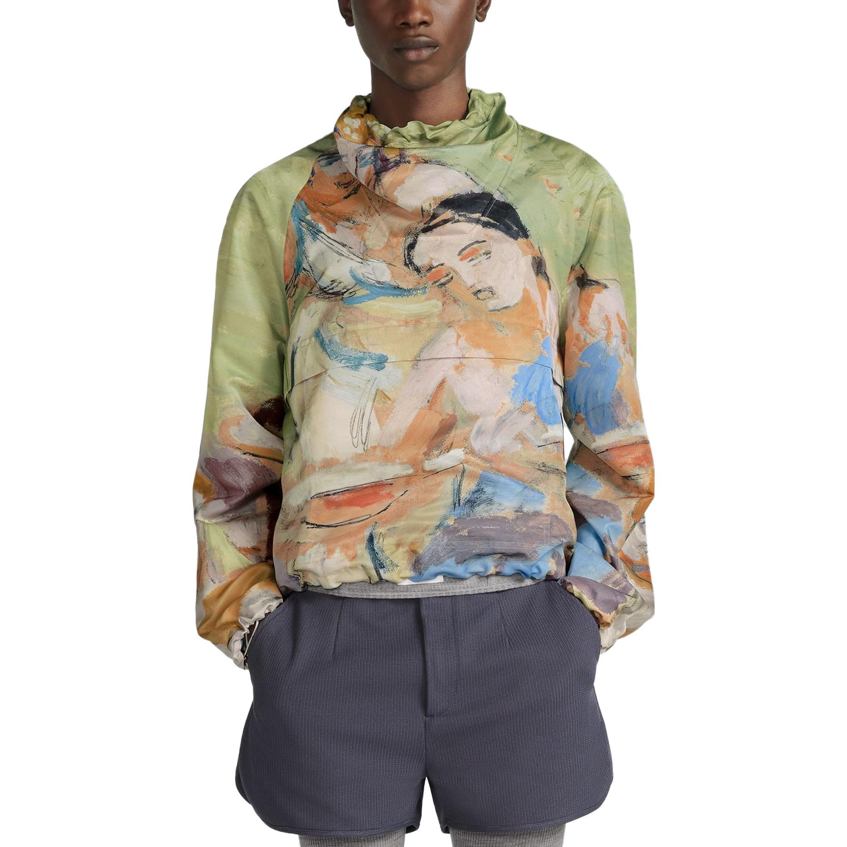 DIOR SS23  High-Neck Oil Painting Print Sweatshirt Multicolor. 383C560A5813-C685 圖 4