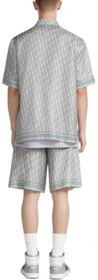 DIOR SS23 Seluar Pendek Longgar Pinggang Tinggi Logo Cetakan Kelabu 013C121B4751-C484 Purchase DIOR SS23 Seluar Pendek Longgar Pinggang Tinggi Logo Cetakan Kelabu 013C121B4751-C484