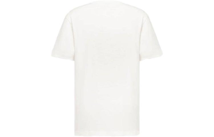 Lookbook DIOR SS23  Logo Print Crewneck T-Shirt in Off-White. 393J696A0849-C089