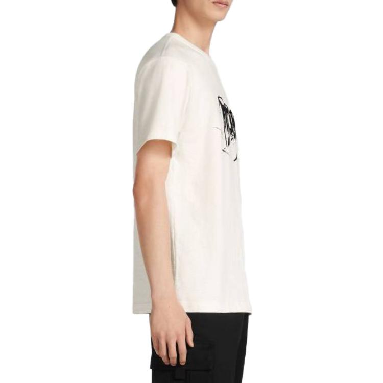 Sizing DIOR SS23  Logo Print Crewneck T-Shirt in Off-White. 393J696A0849-C089