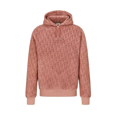 DIOR SS23 Oversized Solid Color Hoodie Sweatshirt Pink. 113J631A0684-C454