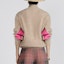 Purchase DIOR SS23 Sweater Pink Colorblock Turtleneck Zip-Up. 383M640AT547-C184