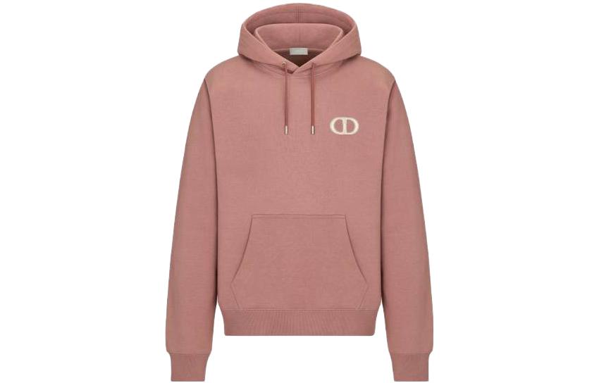 DIOR SS23  Pink Pullover Logo Hoodie. 113J698A0531-C491