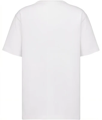 Camiseta Blanca de Manga Corta y Cuello Redondo DIOR SS23. 313J696B0554-C080 Lookbook Camiseta Blanca de Manga Corta y Cuello Redondo DIOR SS23. 313J696B0554-C080