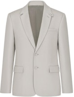 DIOR SS23 Single-Breasted Grey Blazer Jacket. 313C201A5180-C800 DIOR SS23 Single-Breasted Grey Blazer Jacket. 313C201A5180-C800