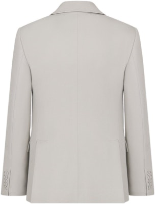 DIOR SS23 單排扣灰色西裝外套。 313C201A5180-C800 Lookbook DIOR SS23 單排扣灰色西裝外套。 313C201A5180-C800
