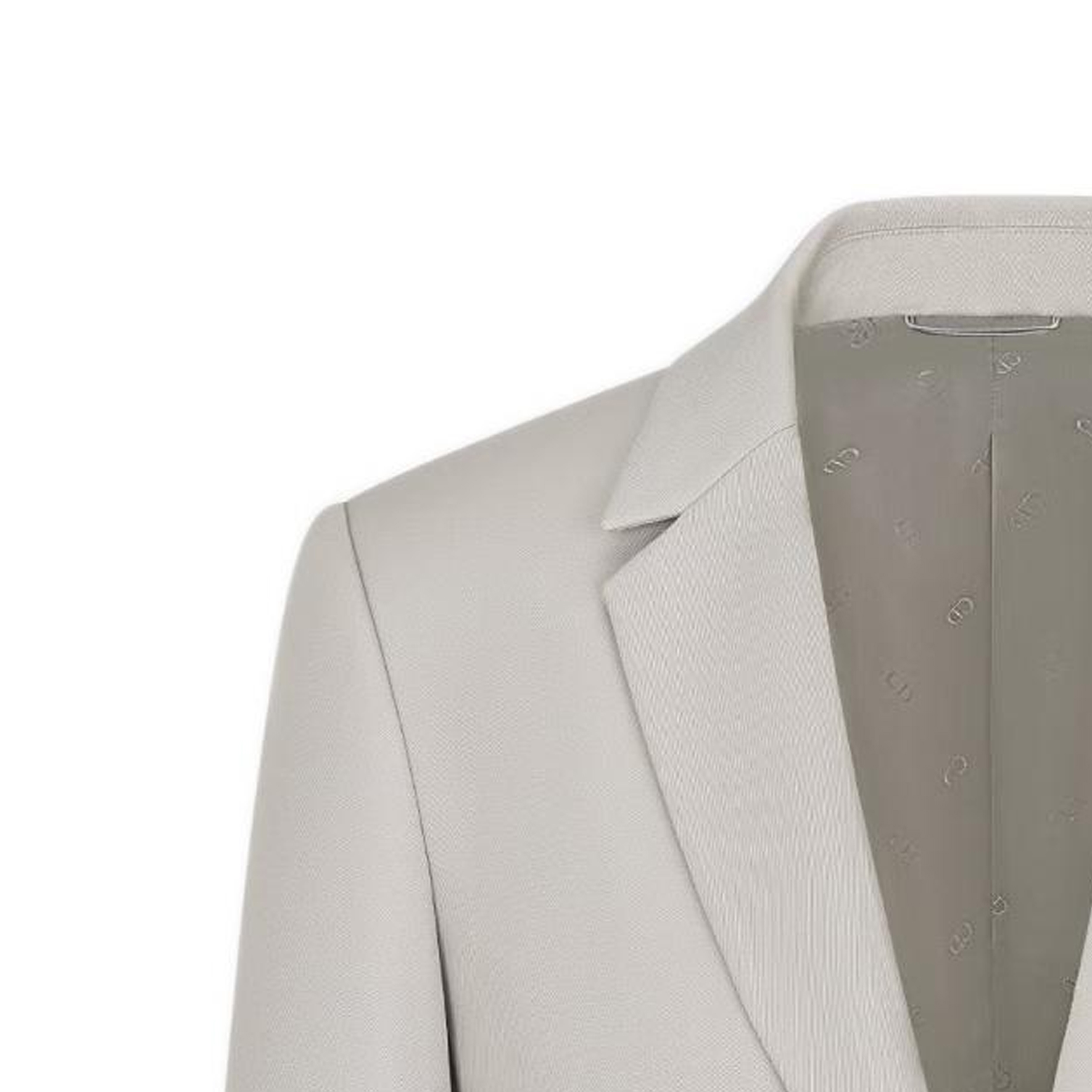 Cheap DIOR SS23 單排扣灰色西裝外套。 313C201A5180-C800