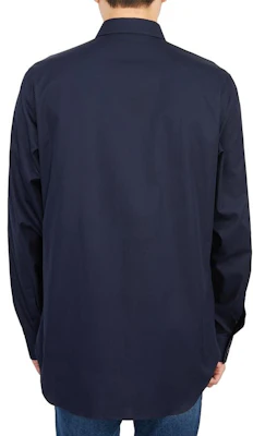 Camisa de Manga Larga DIOR SS23 Azul Oscuro con Logo y Color Sólido. 293C522A1581-588 Shop Camisa de Manga Larga DIOR SS23 Azul Oscuro con Logo y Color Sólido. 293C522A1581-588