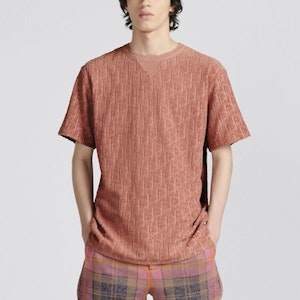 Camiseta DIOR SS23 Rosa Sólido Cuello Redondo Manga Corta. 113J692A0614-C454 Shop Camiseta DIOR SS23 Rosa Sólido Cuello Redondo Manga Corta. 113J692A0614-C454