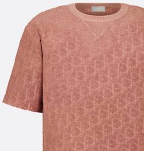 Camiseta DIOR SS23 Rosa Sólido Cuello Redondo Manga Corta. 113J692A0614-C454 Cheap Camiseta DIOR SS23 Rosa Sólido Cuello Redondo Manga Corta. 113J692A0614-C454