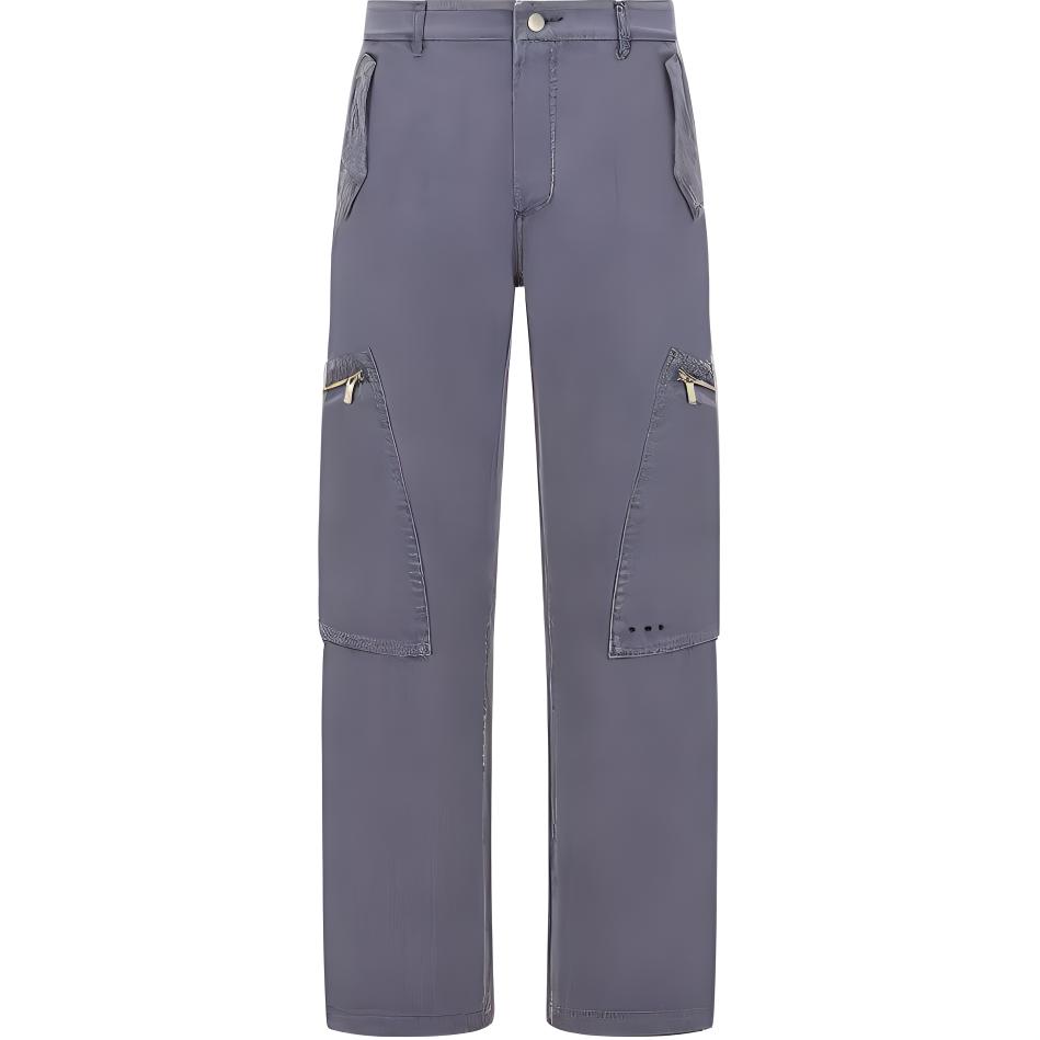 DIOR SS23  Straight-Leg Utility Cargo Pants Blue 313D183AY519-C585