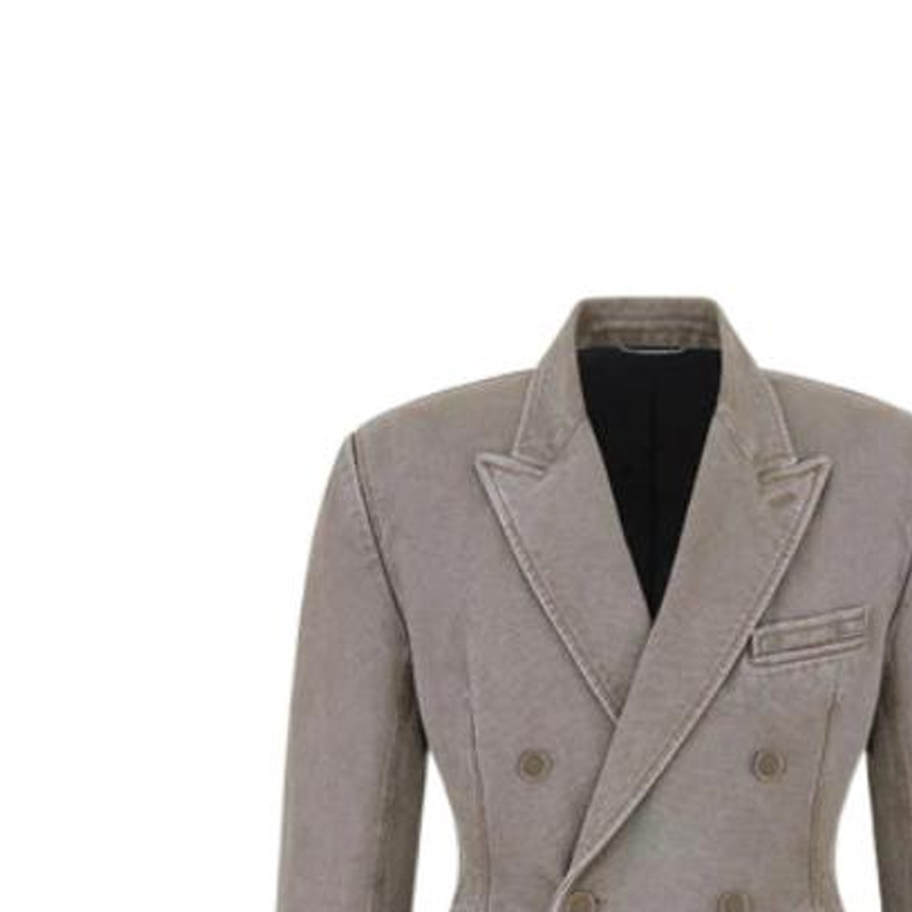 DIOR SS23  Warm Taupe Double-Breasted Canvas Blazer Jacket. 243C279A5641-C730 圖 4