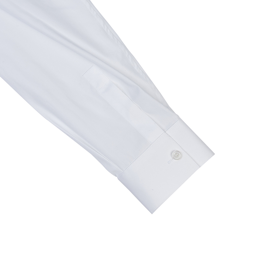 DIOR SS23  White Long Sleeve Loose Fit Shirt with Logo Patch. 313C525A1581-C088 圖 9