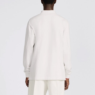 DIOR SS23 白色农历新年兔子刺绣长袖T恤。 313J645A0554-C081 Details for DIOR SS23 白色农历新年兔子刺绣长袖T恤。 313J645A0554-C081