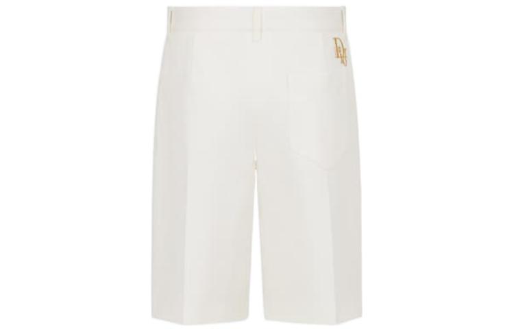 Lookbook DIOR SS23 화이트 래빗 프린트 스트레이트 컷 쇼츠 설날 한정판 313C156A5641-C081