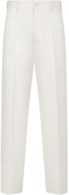 DIOR SS23 白色直筒休闲裤 猴年限定款 313C155A5641-C081 Order DIOR SS23 白色直筒休闲裤 猴年限定款 313C155A5641-C081