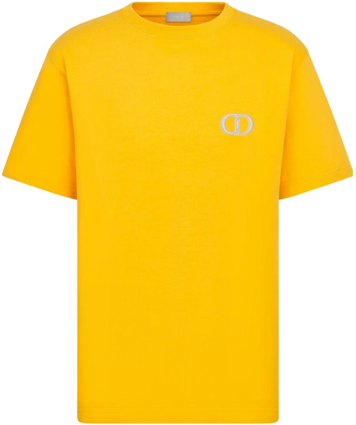 dior-ss-23-yellow-logo-embroidered-casual-crewneck-t-shirt-943-j605-a0554-c281
