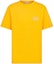 Order DIOR SS23 Yellow Logo Embroidered Casual Crewneck T-Shirt 943J605A0554-C281