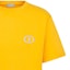 Sizing DIOR SS23 Yellow Logo Embroidered Casual Crewneck T-Shirt 943J605A0554-C281