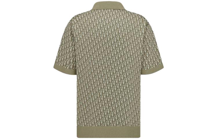 Lookbook Polo Verde Hombre DIOR SS23 con Logo por Completo. 293M832AT396-C686