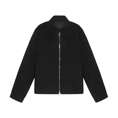 DIOR SS23 Black Stand Collar Zip-Up Casual Jacket for Men 113C440A5606-900