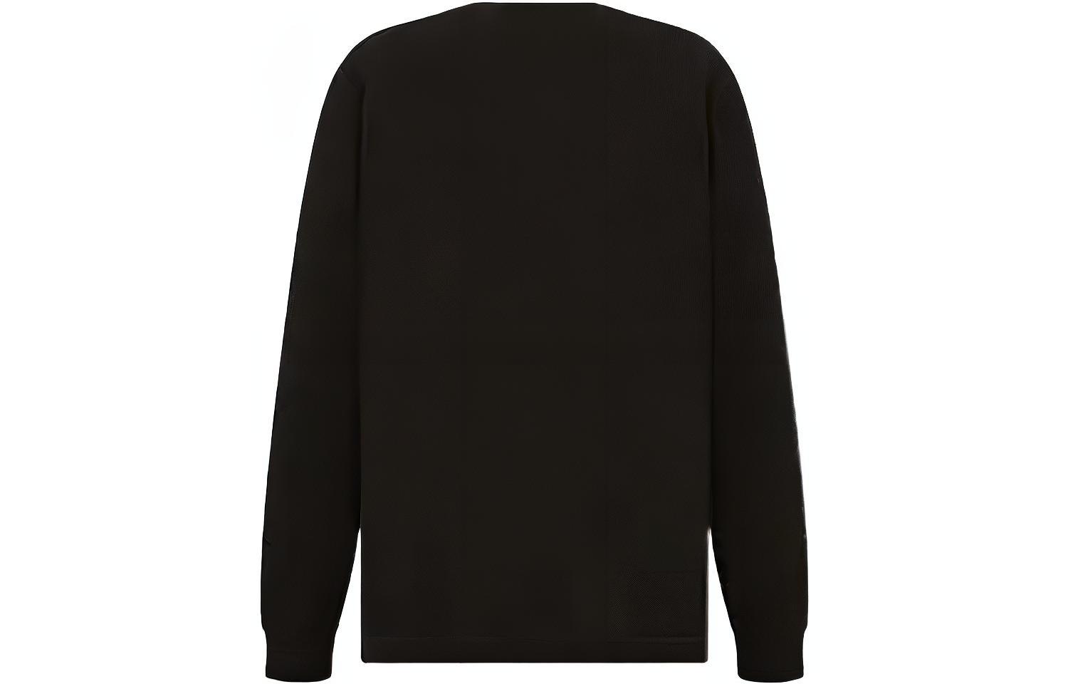 Lookbook ディオール SS23 By Erl ブラック 刺繍ロゴ 長袖Tシャツ. 313J643A0753-C980