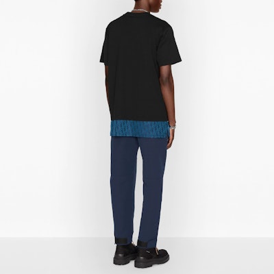 ディオール SS23 By Erl ブラック 刺繍ロゴ 長袖Tシャツ. 313J643A0753-C980 Purchase ディオール SS23 By Erl ブラック 刺繍ロゴ 長袖Tシャツ. 313J643A0753-C980