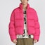 Purchase DIOR SS23 By Erl Jaket Puff Pink Kolar Tegak Zip. 313C418A5704-C383