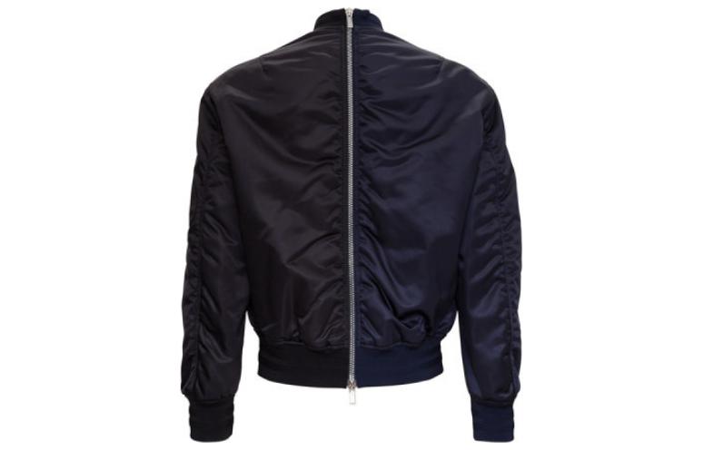 DIOR SS23 Color-Block Zip-Up Jacket Blue 043C430A497-8589