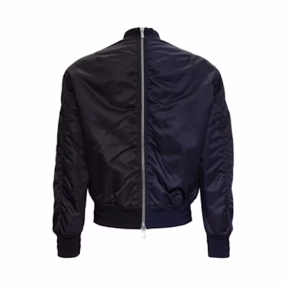 DIOR SS23 Color-Block Zip-Up Jacket Blue 043C430A497-8589