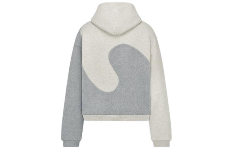 DIOR SS23 Colorblock Gray Oversized Hoodie  Long-Sleeve Pullover. 313J646A0815-C880 圖 3