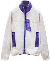 DIOR SS23 Colorblock Zip-Up High Collar Jacket White - 113J4051678-084 DIOR SS23 Colorblock Zip-Up High Collar Jacket White - 113J4051678-084