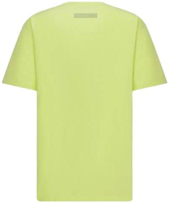 DIOR SS23 Embroidered Logo Yellow Crewneck Casual T-Shirt for Men. 393J696E0847-C680 Lookbook DIOR SS23 Embroidered Logo Yellow Crewneck Casual T-Shirt for Men. 393J696E0847-C680