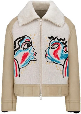 DIOR SS23 Embroidered Pattern Stand Collar Bomber Jacket Beige Men’s Edition 383L420A0681-C881 Buy DIOR SS23 Embroidered Pattern Stand Collar Bomber Jacket Beige Men’s Edition 383L420A0681-C881