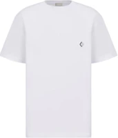 DIOR SS23 Geometric Pattern Crewneck Casual Short Sleeve T-Shirt White () 393J696H0677-C088 DIOR SS23 Geometric Pattern Crewneck Casual Short Sleeve T-Shirt White () 393J696H0677-C088
