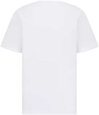 DIOR SS23 Geometric Pattern Crewneck Casual Short Sleeve T-Shirt White () 393J696H0677-C088 Lookbook DIOR SS23 Geometric Pattern Crewneck Casual Short Sleeve T-Shirt White () 393J696H0677-C088